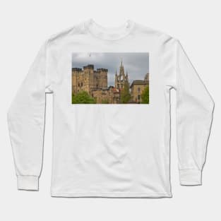 Newcastle upon Tyne cathedral and 'new' castle Long Sleeve T-Shirt